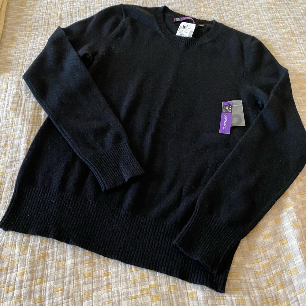 Black Cashmere Sweater